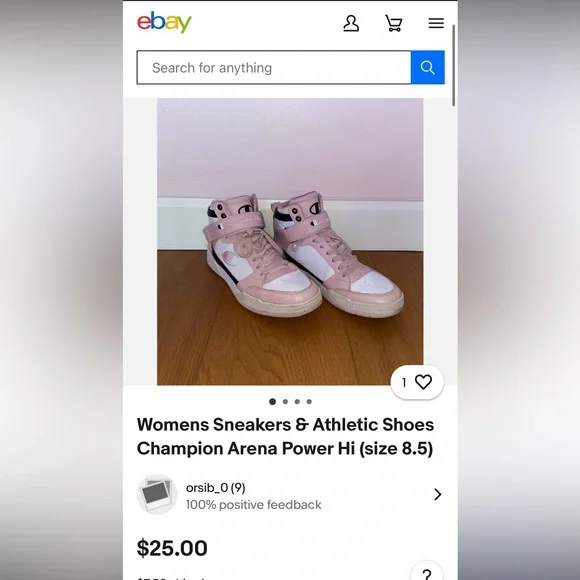 Lightly used Champion Sneakers - Picture 9 of 10